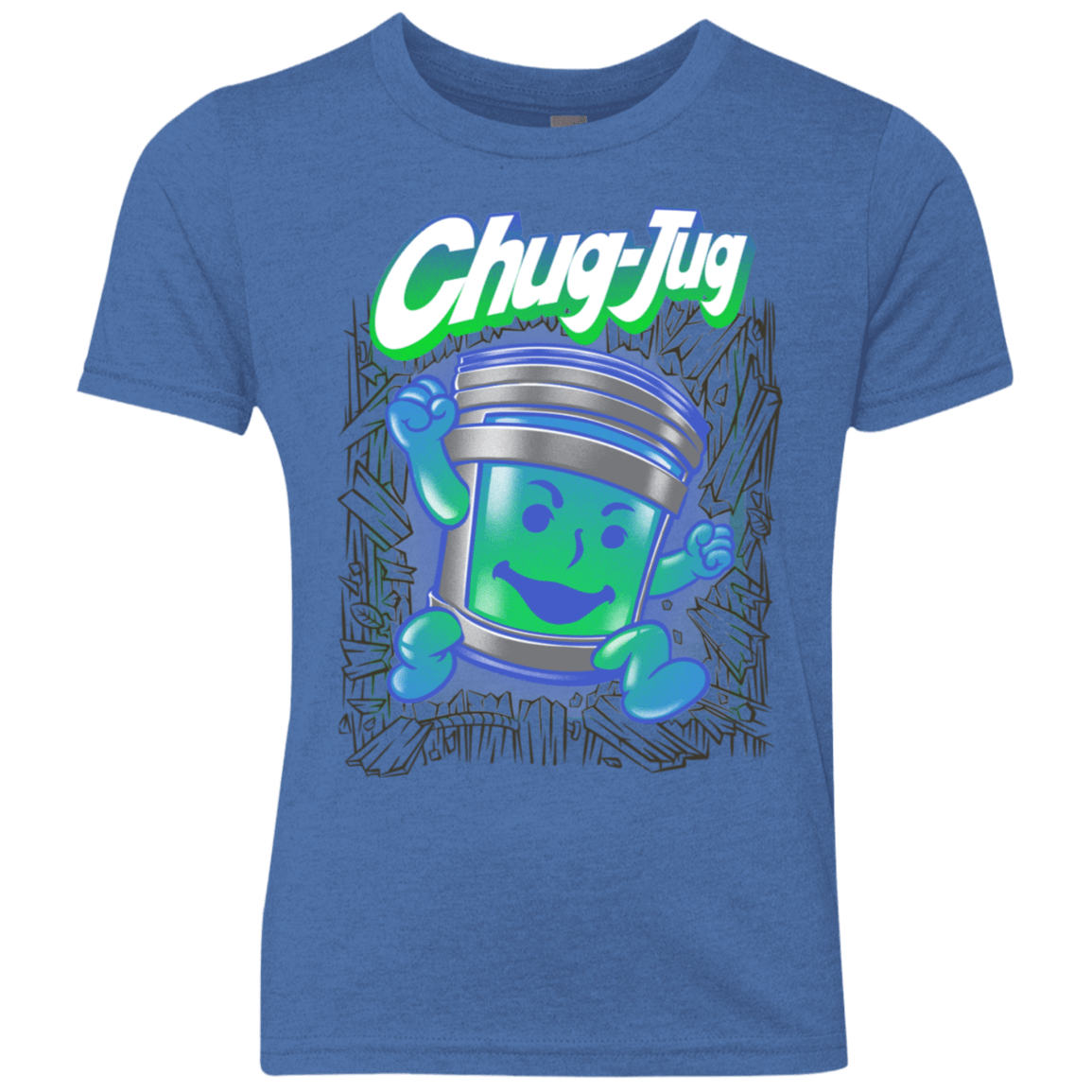 T-Shirts Vintage Royal / YXS Chug-Jug Youth Triblend T-Shirt