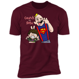 T-Shirts Maroon / S Chunk And Sloth Men's Premium T-Shirt