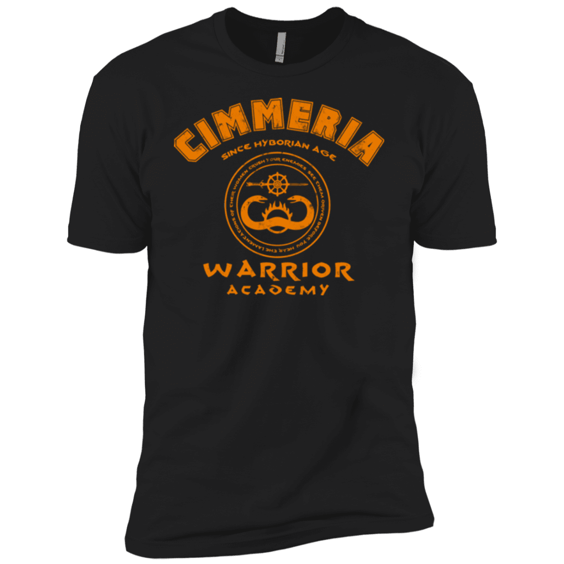 T-Shirts Black / YXS Cimmeria Warrior Academy Boys Premium T-Shirt