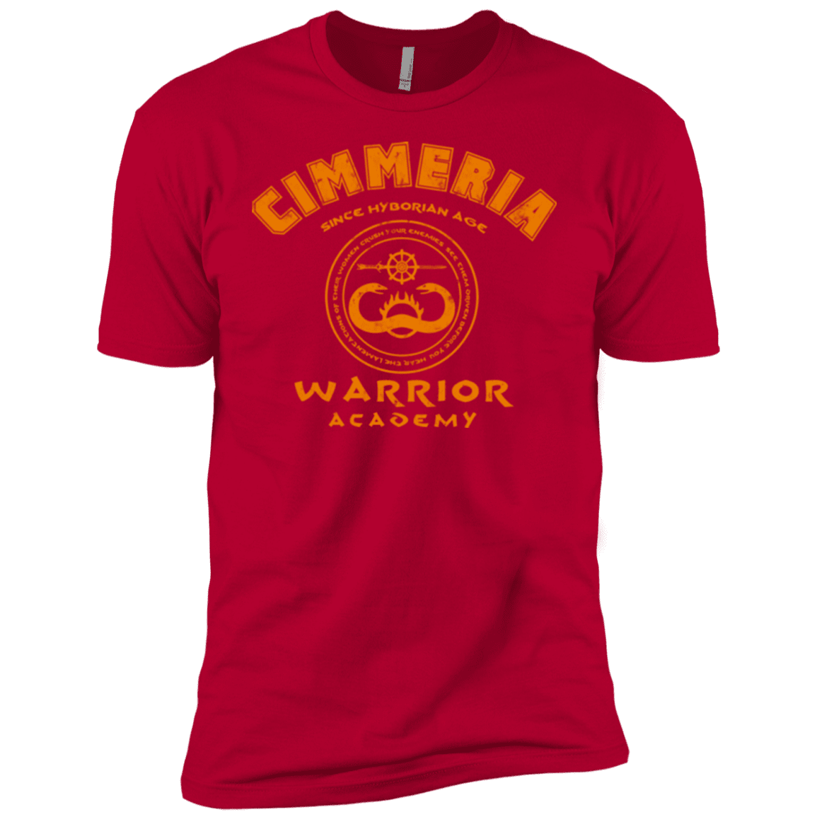 T-Shirts Red / YXS Cimmeria Warrior Academy Boys Premium T-Shirt