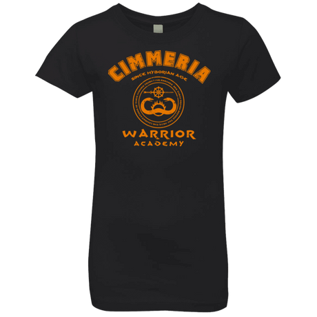 T-Shirts Black / YXS Cimmeria Warrior Academy Girls Premium T-Shirt