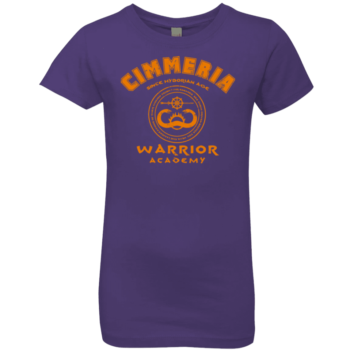 T-Shirts Purple Rush / YXS Cimmeria Warrior Academy Girls Premium T-Shirt