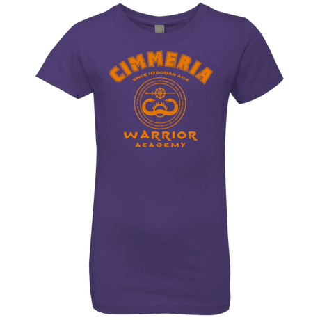 T-Shirts Purple Rush / YXS Cimmeria Warrior Academy Girls Premium T-Shirt