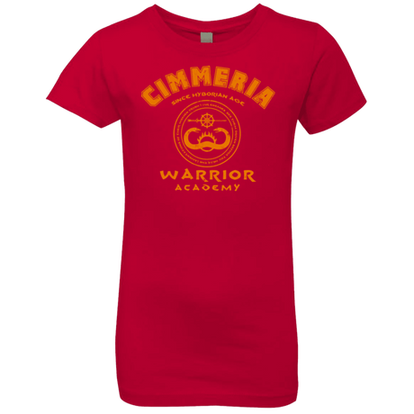 T-Shirts Red / YXS Cimmeria Warrior Academy Girls Premium T-Shirt