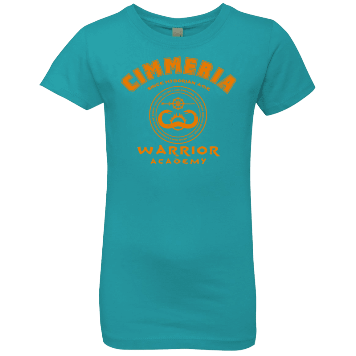 T-Shirts Tahiti Blue / YXS Cimmeria Warrior Academy Girls Premium T-Shirt