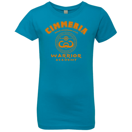 T-Shirts Turquoise / YXS Cimmeria Warrior Academy Girls Premium T-Shirt