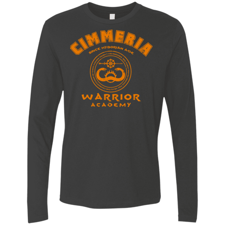 T-Shirts Heavy Metal / Small Cimmeria Warrior Academy Men's Premium Long Sleeve