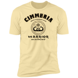 T-Shirts Banana Cream / S Cimmeria Warrior Academy Men's Premium T-Shirt