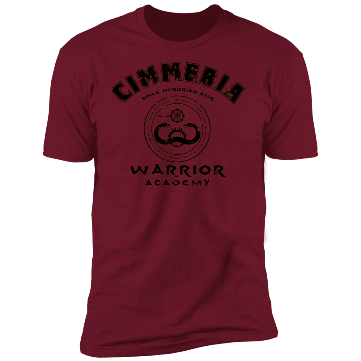 T-Shirts Cardinal / S Cimmeria Warrior Academy Men's Premium T-Shirt