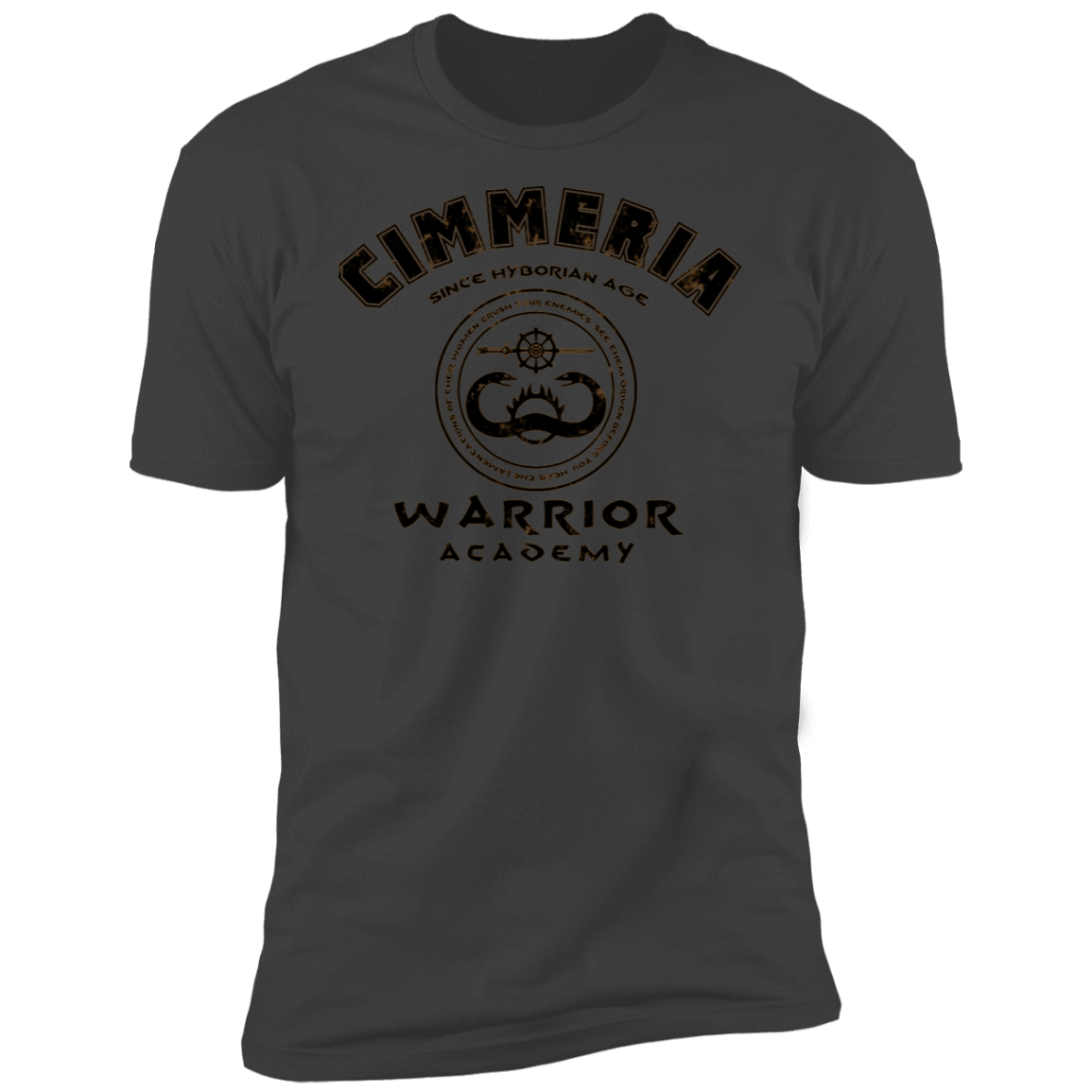 T-Shirts Heavy Metal / S Cimmeria Warrior Academy Men's Premium T-Shirt