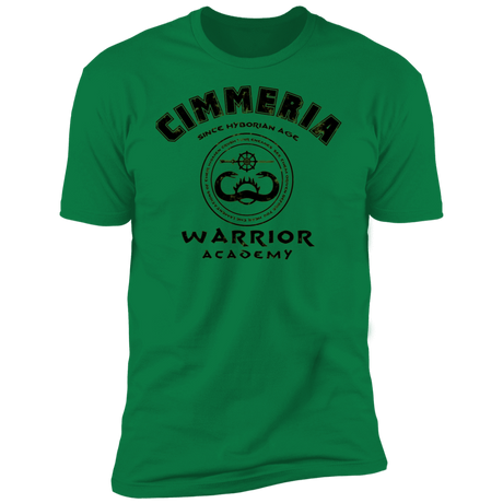 T-Shirts Kelly Green / S Cimmeria Warrior Academy Men's Premium T-Shirt