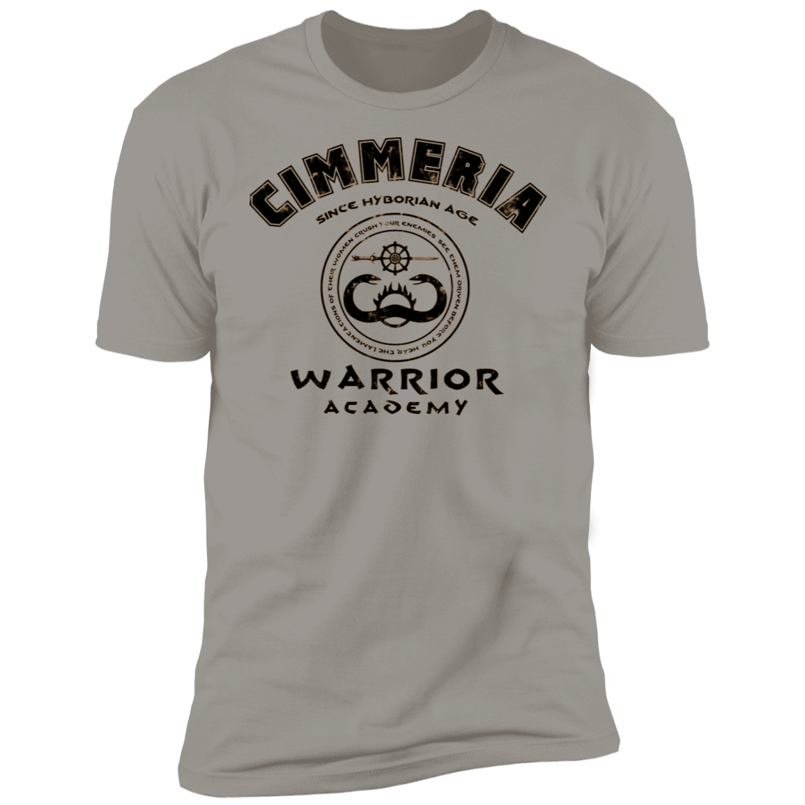 T-Shirts Light Grey / S Cimmeria Warrior Academy Men's Premium T-Shirt