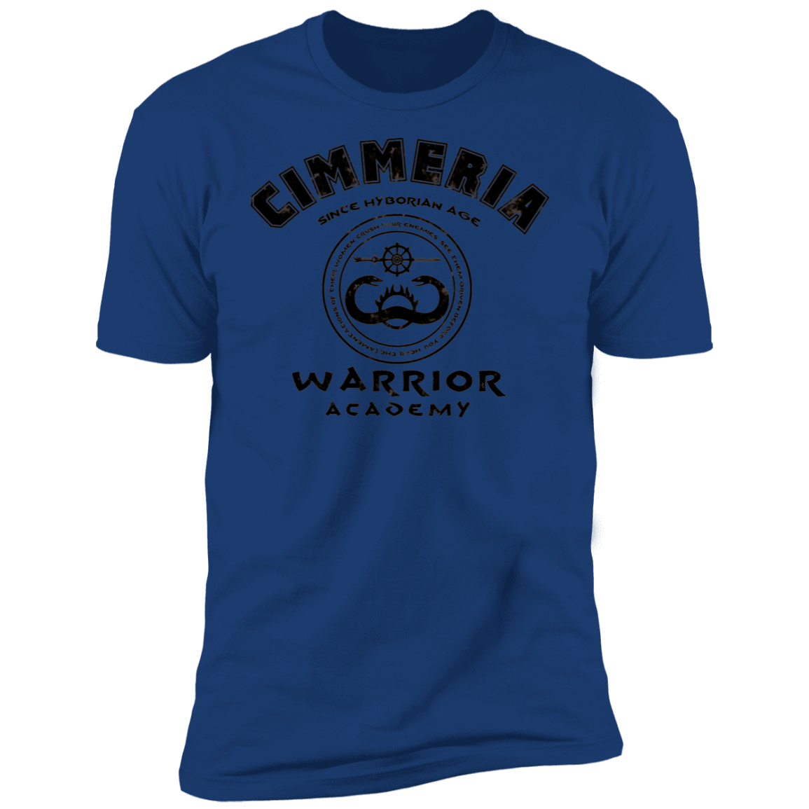 T-Shirts Royal / S Cimmeria Warrior Academy Men's Premium T-Shirt