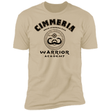 T-Shirts Sand / S Cimmeria Warrior Academy Men's Premium T-Shirt