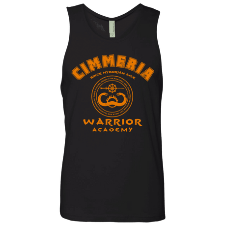 T-Shirts Black / Small Cimmeria Warrior Academy Men's Premium Tank Top