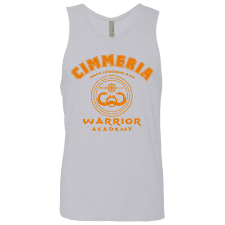 T-Shirts Heather Grey / Small Cimmeria Warrior Academy Men's Premium Tank Top