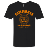 T-Shirts Black / X-Small Cimmeria Warrior Academy Men's Premium V-Neck