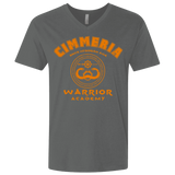 T-Shirts Heavy Metal / X-Small Cimmeria Warrior Academy Men's Premium V-Neck