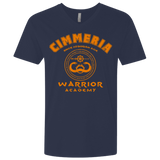 T-Shirts Midnight Navy / X-Small Cimmeria Warrior Academy Men's Premium V-Neck