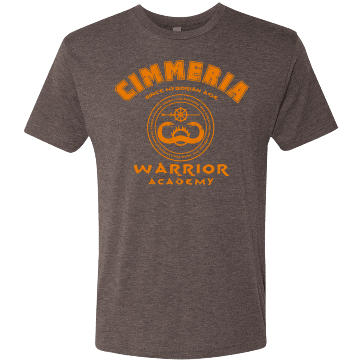 T-Shirts Macchiato / Small Cimmeria Warrior Academy Men's Triblend T-Shirt