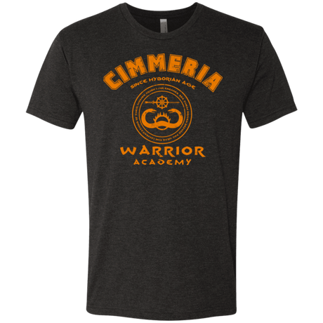T-Shirts Vintage Black / Small Cimmeria Warrior Academy Men's Triblend T-Shirt