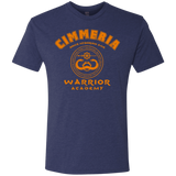 T-Shirts Vintage Navy / Small Cimmeria Warrior Academy Men's Triblend T-Shirt