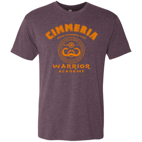 T-Shirts Vintage Purple / Small Cimmeria Warrior Academy Men's Triblend T-Shirt