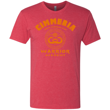 T-Shirts Vintage Red / Small Cimmeria Warrior Academy Men's Triblend T-Shirt