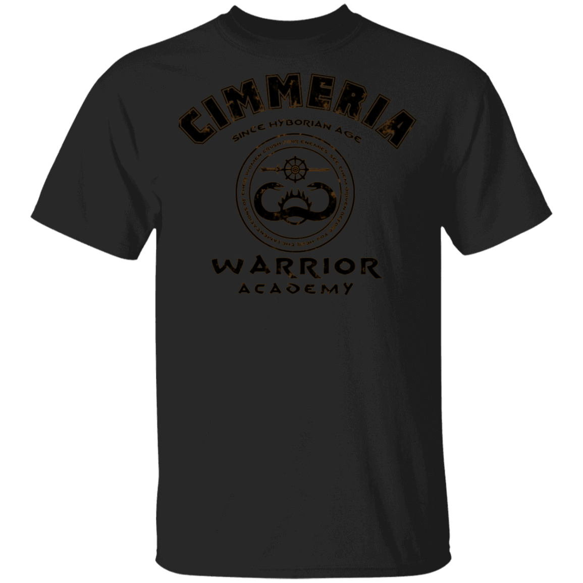 T-Shirts Black / S Cimmeria Warrior Academy T-Shirt
