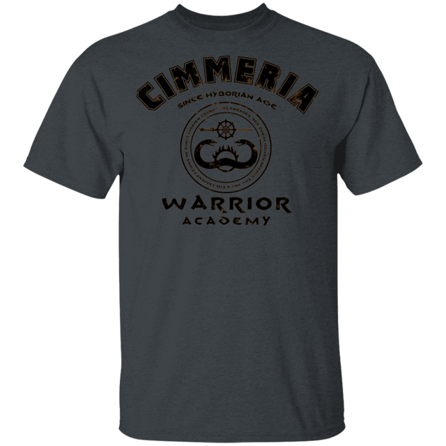 T-Shirts Dark Heather / S Cimmeria Warrior Academy T-Shirt