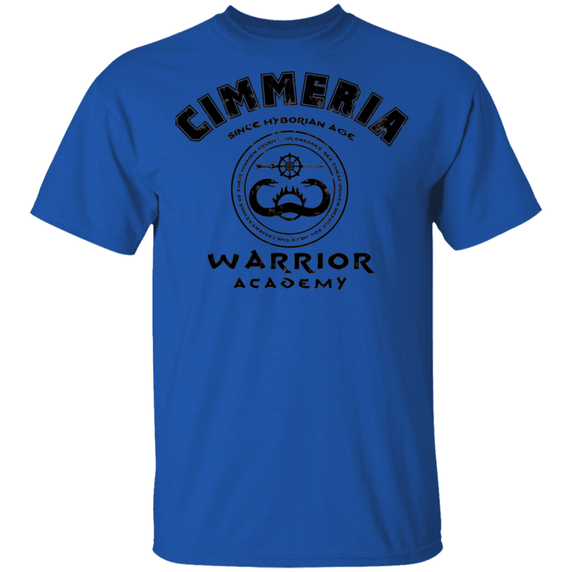 T-Shirts Royal / S Cimmeria Warrior Academy T-Shirt