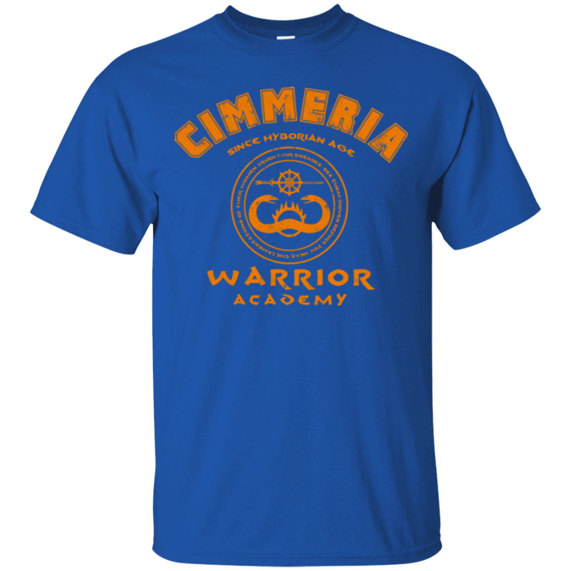 T-Shirts Royal / Small Cimmeria Warrior Academy T-Shirt