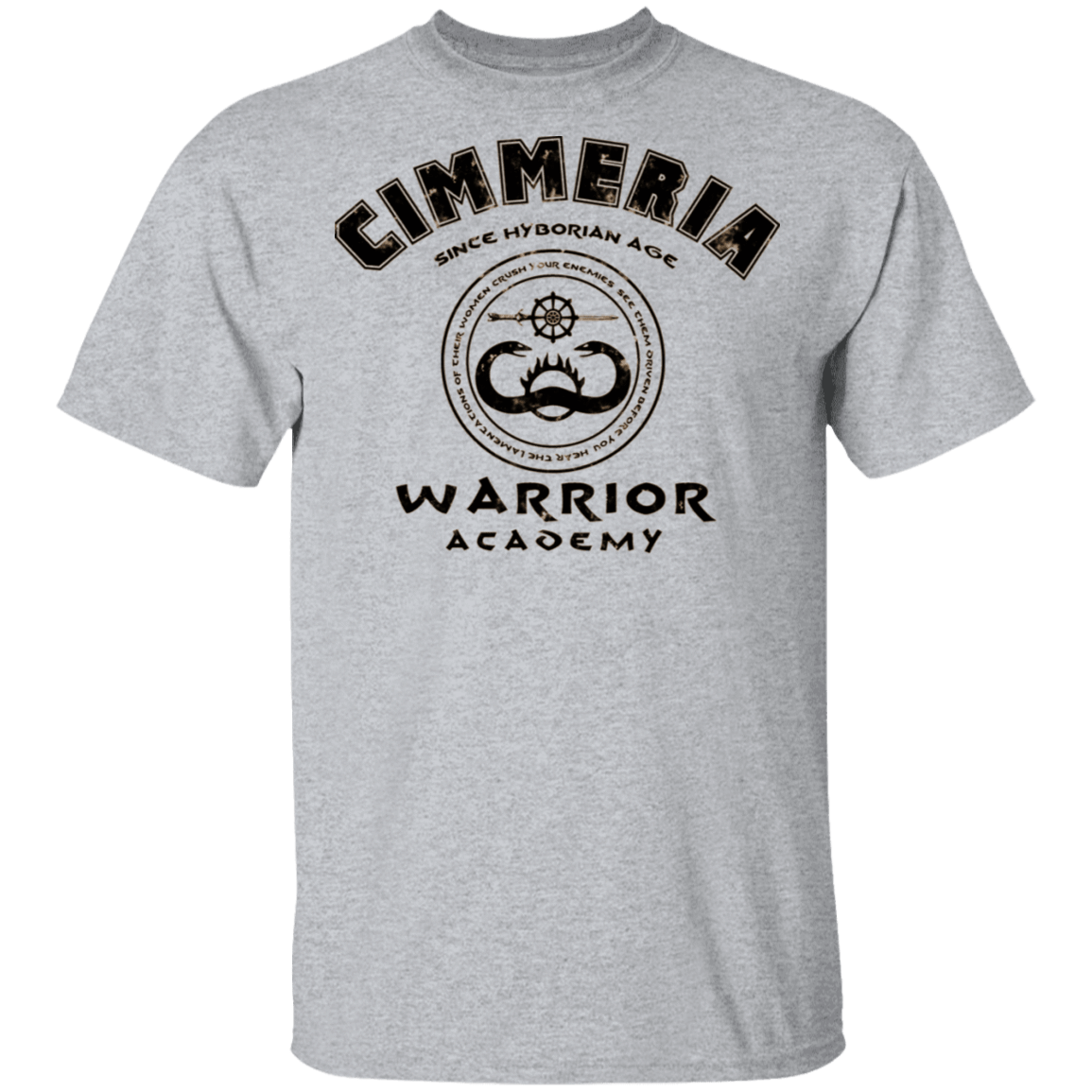 T-Shirts Sport Grey / S Cimmeria Warrior Academy T-Shirt