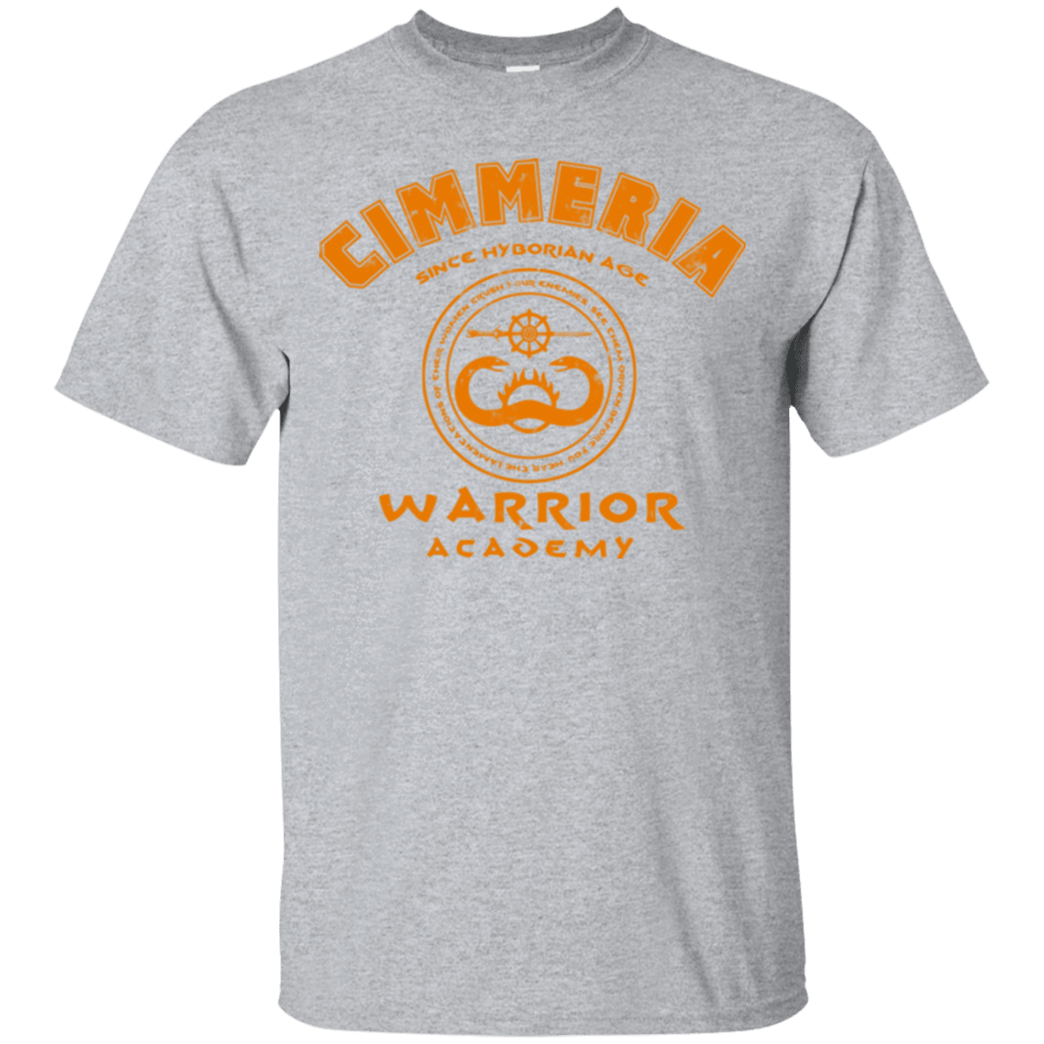 T-Shirts Sport Grey / Small Cimmeria Warrior Academy T-Shirt