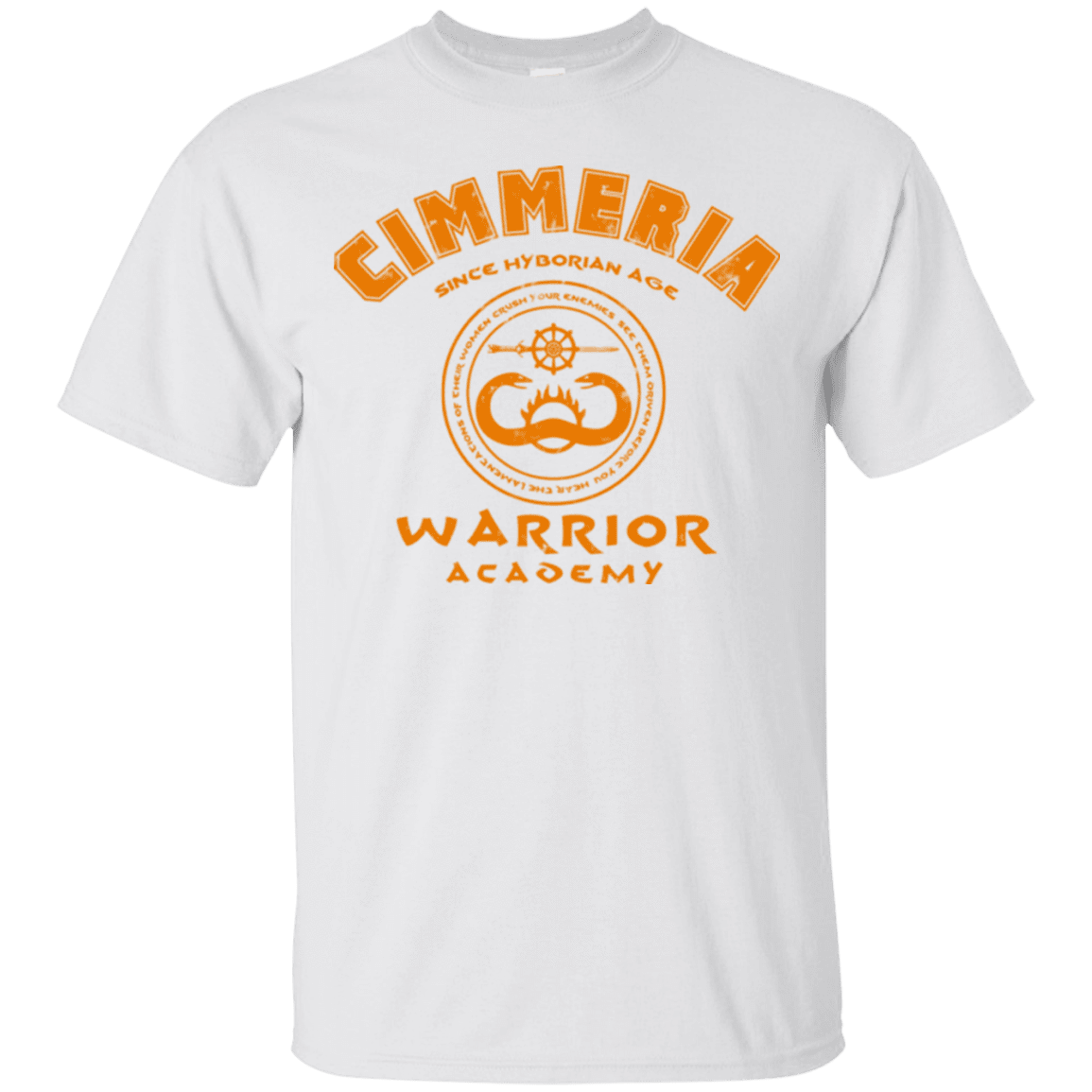 T-Shirts White / Small Cimmeria Warrior Academy T-Shirt