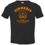 T-Shirts Black / 2T Cimmeria Warrior Academy Toddler Premium T-Shirt