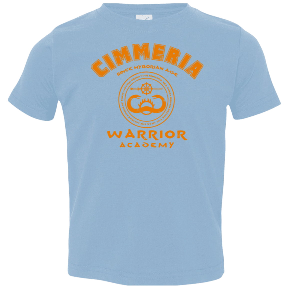 T-Shirts Light Blue / 2T Cimmeria Warrior Academy Toddler Premium T-Shirt