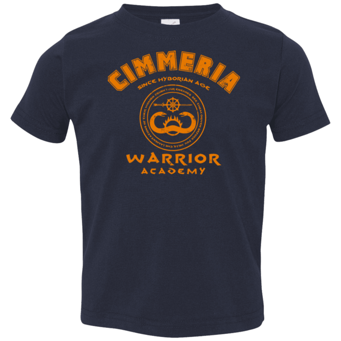 T-Shirts Navy / 2T Cimmeria Warrior Academy Toddler Premium T-Shirt