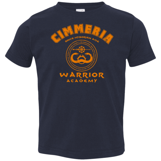 T-Shirts Navy / 2T Cimmeria Warrior Academy Toddler Premium T-Shirt