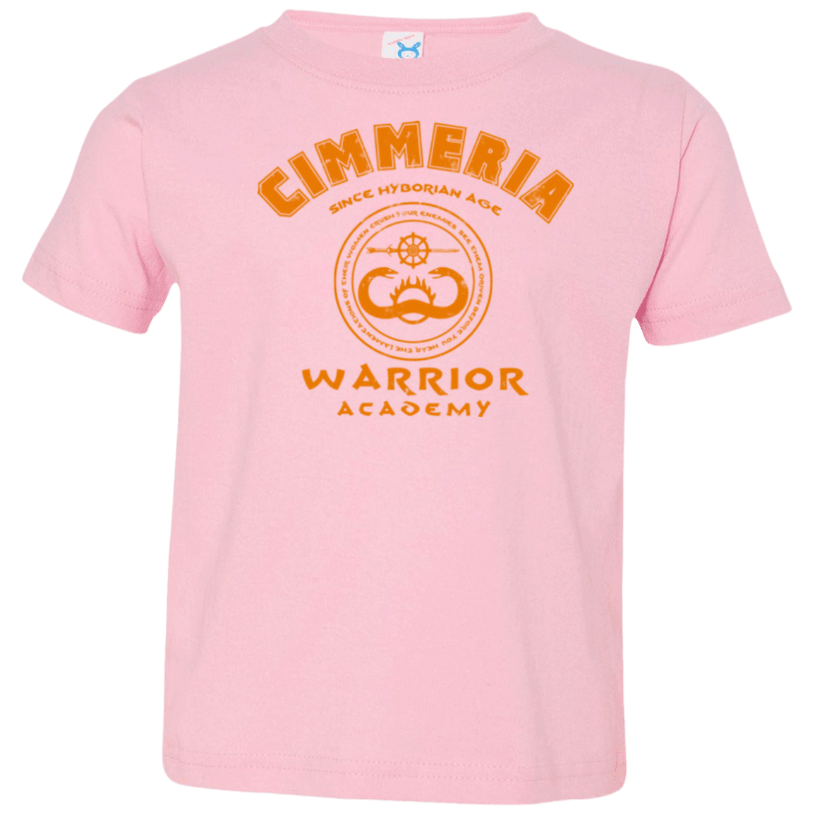 T-Shirts Pink / 2T Cimmeria Warrior Academy Toddler Premium T-Shirt