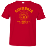 T-Shirts Red / 2T Cimmeria Warrior Academy Toddler Premium T-Shirt