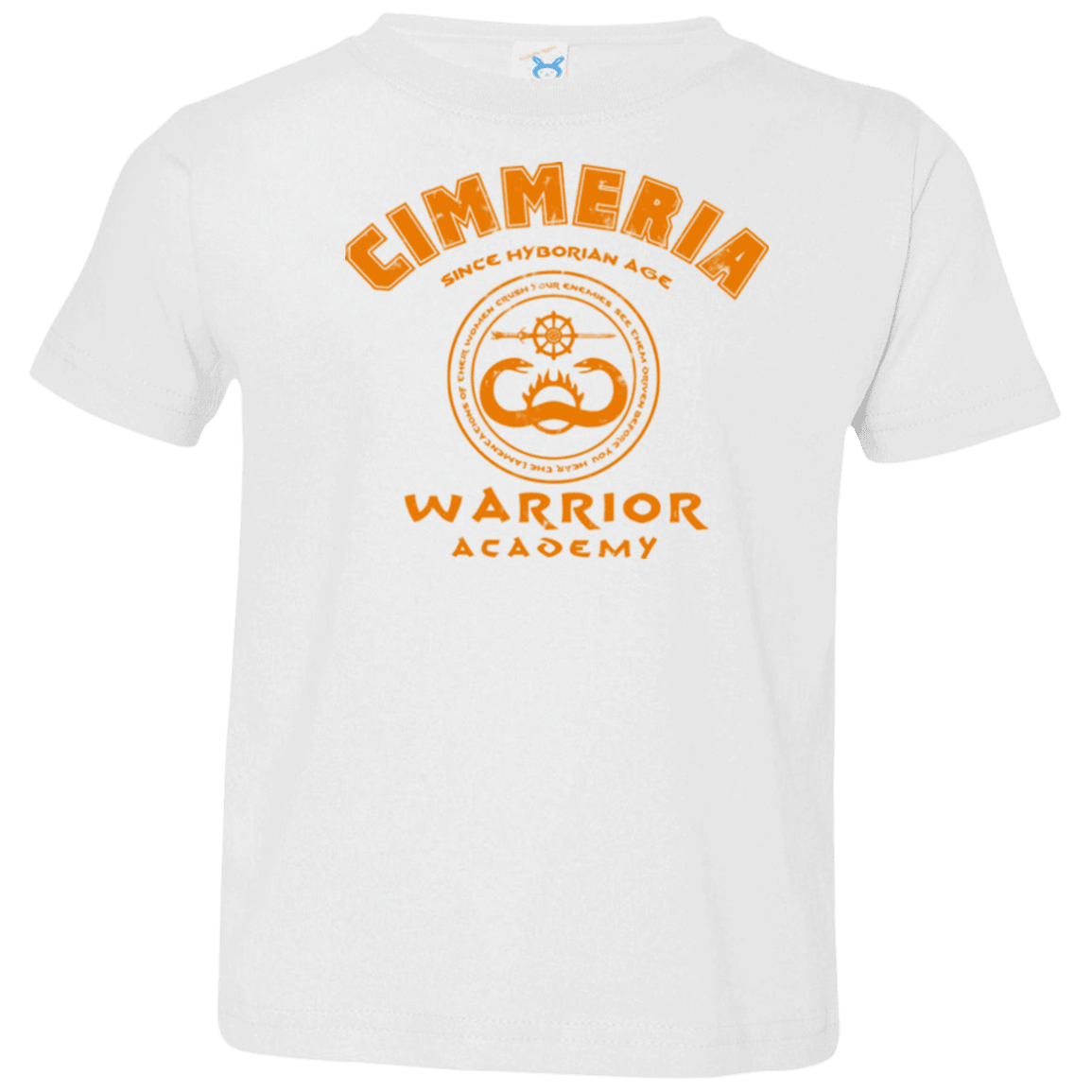 T-Shirts White / 2T Cimmeria Warrior Academy Toddler Premium T-Shirt