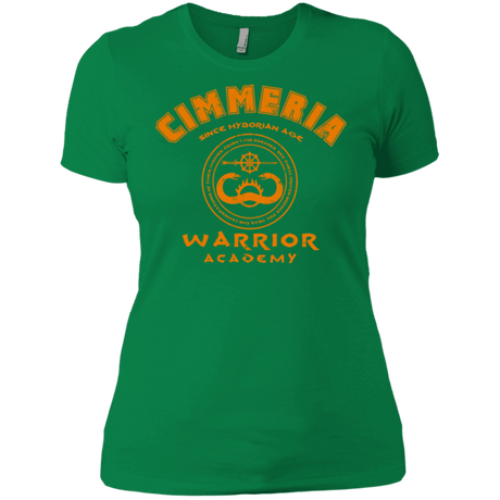 T-Shirts Kelly Green / X-Small Cimmeria Warrior Academy Women's Premium T-Shirt