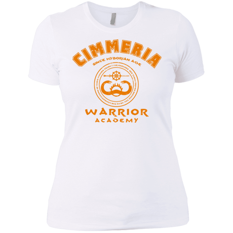 T-Shirts White / X-Small Cimmeria Warrior Academy Women's Premium T-Shirt