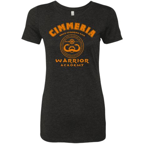 T-Shirts Vintage Black / Small Cimmeria Warrior Academy Women's Triblend T-Shirt
