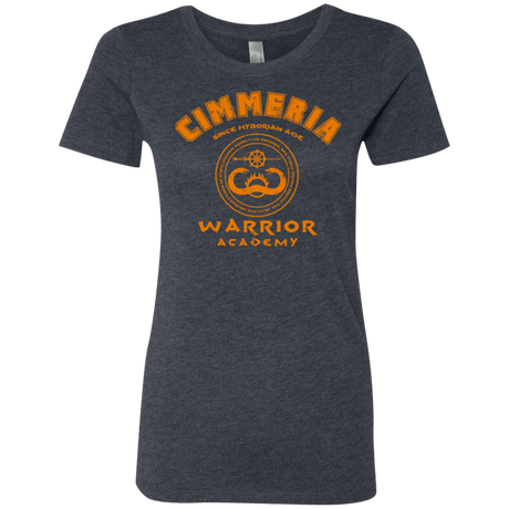 T-Shirts Vintage Navy / Small Cimmeria Warrior Academy Women's Triblend T-Shirt
