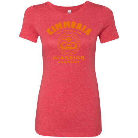 T-Shirts Vintage Red / Small Cimmeria Warrior Academy Women's Triblend T-Shirt