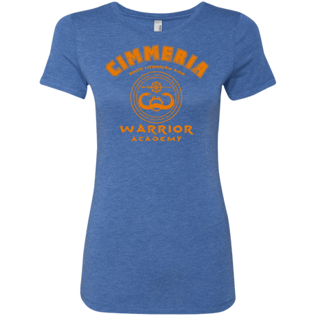 T-Shirts Vintage Royal / Small Cimmeria Warrior Academy Women's Triblend T-Shirt