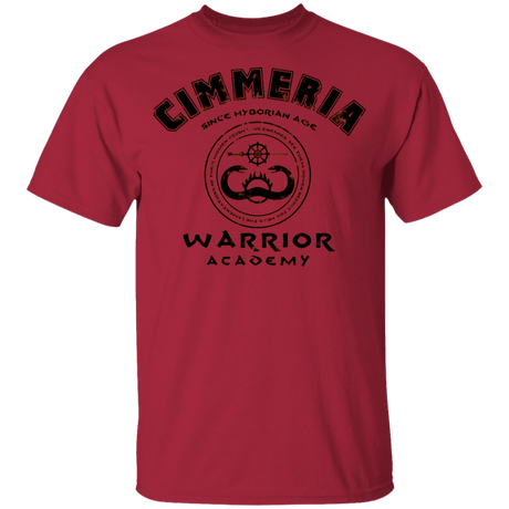 T-Shirts Cardinal / YXS Cimmeria Warrior Academy Youth T-Shirt