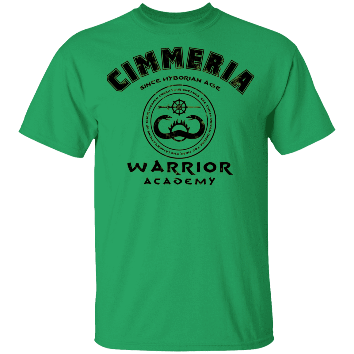 T-Shirts Irish Green / YXS Cimmeria Warrior Academy Youth T-Shirt